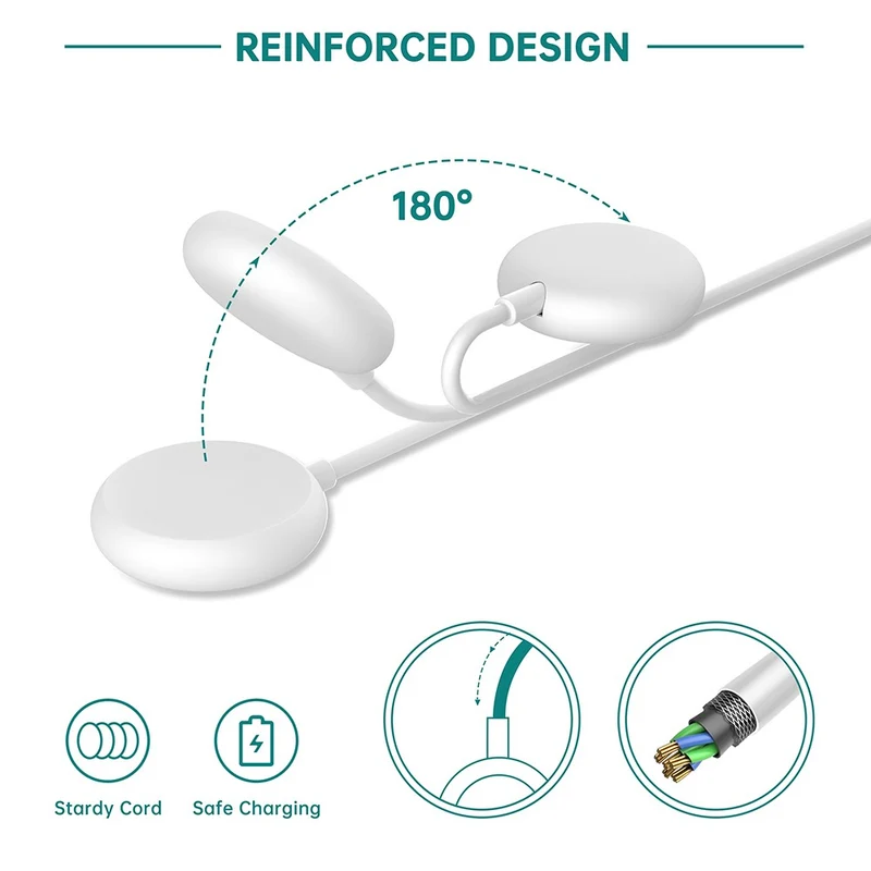 1m Plastik Google Pixel Watch Magnetisch Type-C Ladestation