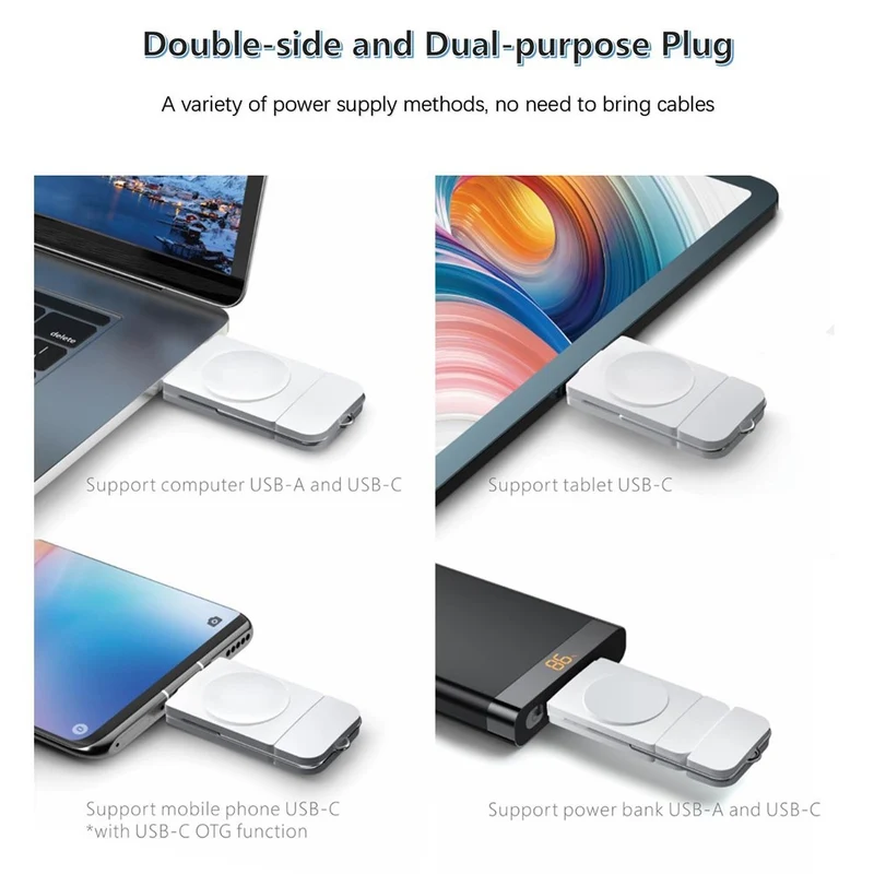 Plastik Samsung Smartwatch Drahtlos Magnetisch USB Type-C Ladestation