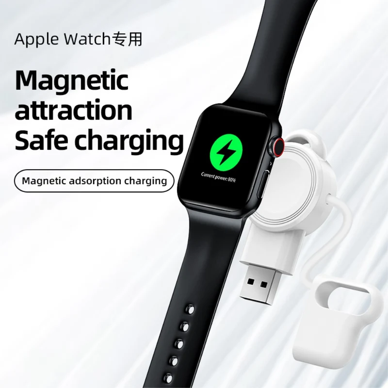 1m Silikon / Tpu Apple Smartwatch Drahtlos USB Ladestation