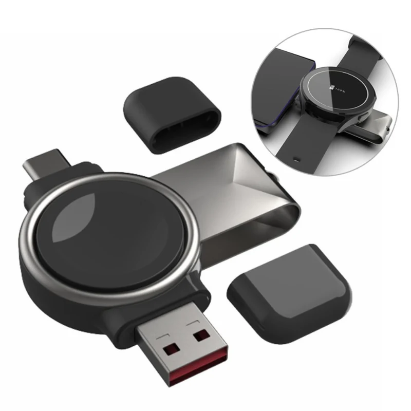 Plastik Samsung Smartwatch Drahtlos Magnetisch USB Type-C Ladestation