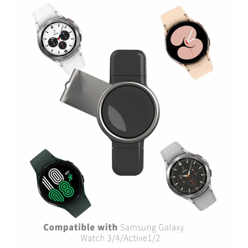 Plastik Samsung Smartwatch Drahtlos Magnetisch USB Type-C Ladestation
