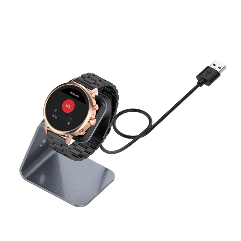 Metall Fossil Gen 5 Garrett HR Ladestation