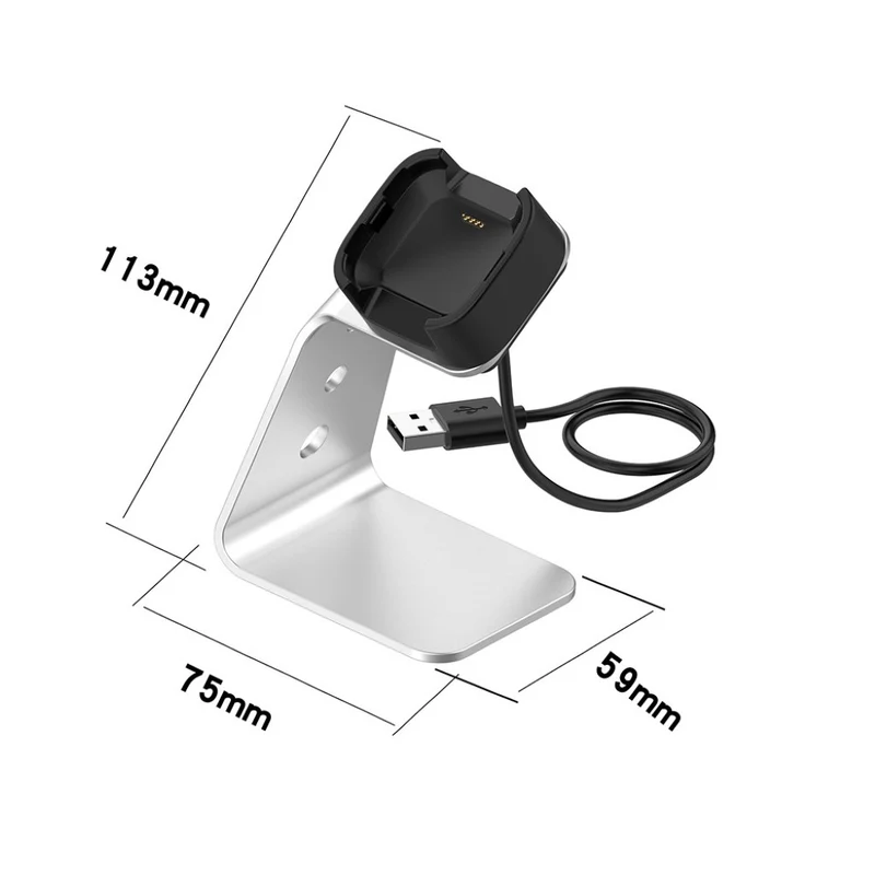 Metall Fitbit Versa Lite / Fitbit Versa 1 Ladestation