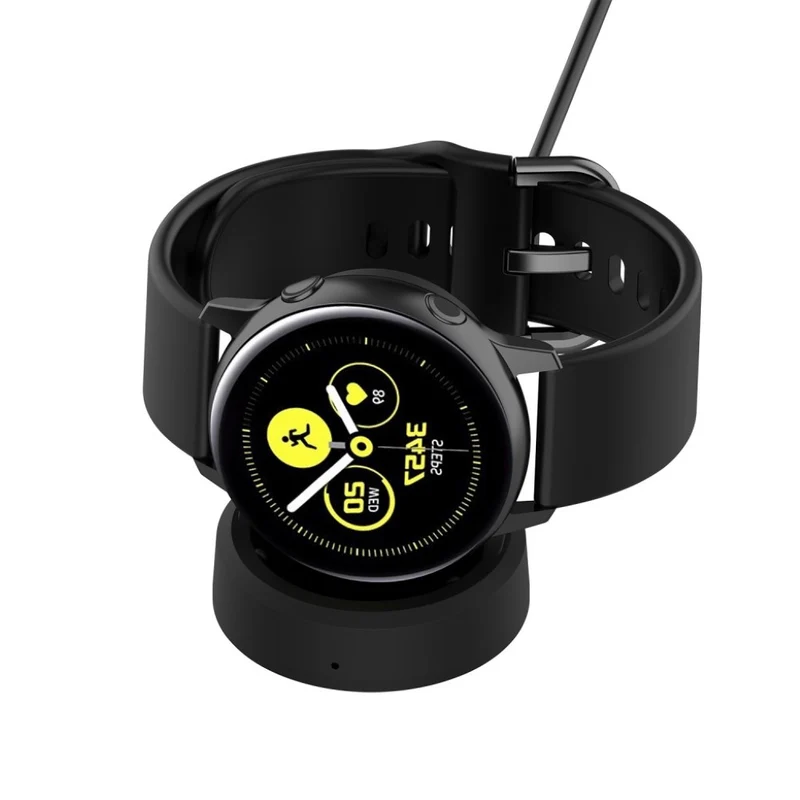Plastik Samsung Galaxy Watch Active Drahtlos USB Ladestation