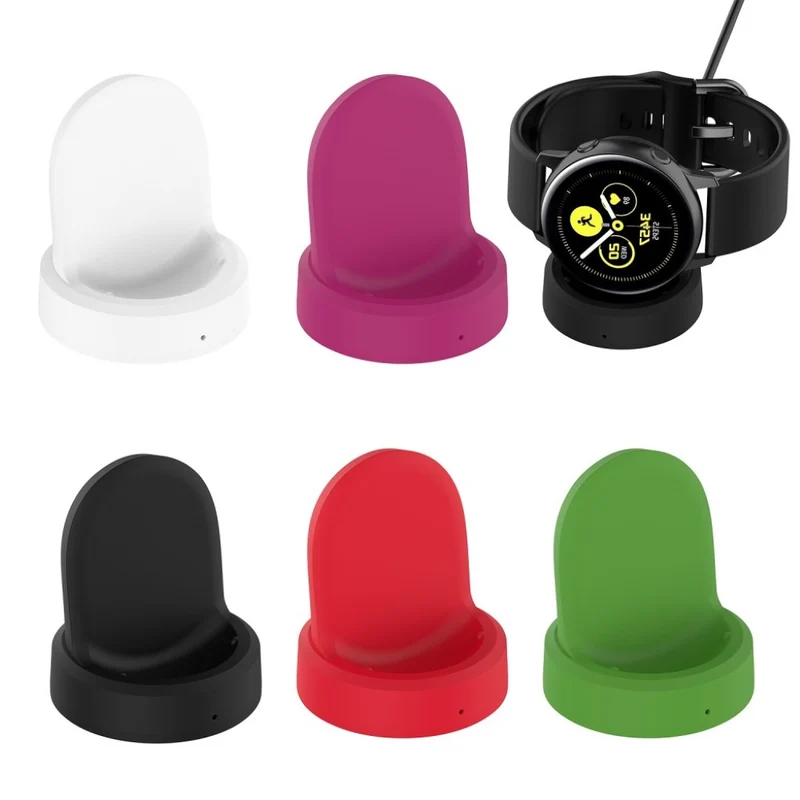 Plastik Samsung Galaxy Watch Active Drahtlos USB Ladestation