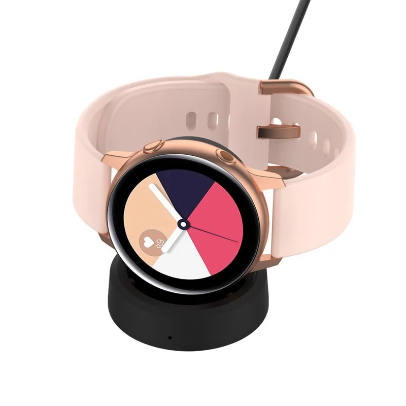 Plastik Samsung Galaxy Watch Active Drahtlos USB Ladestation
