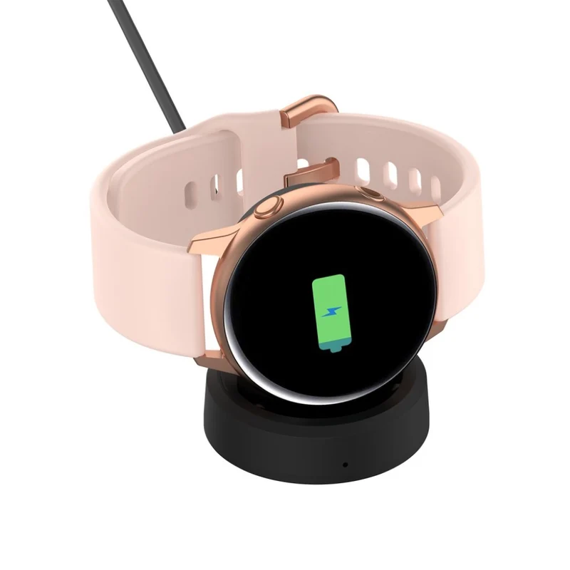 Plastik Samsung Galaxy Watch Active Drahtlos USB Ladestation