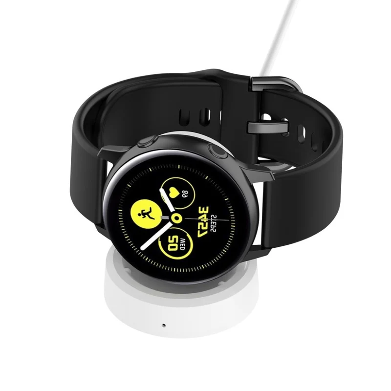 Plastik Samsung Galaxy Watch Active Drahtlos USB Ladestation