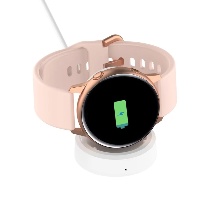 Plastik Samsung Galaxy Watch Active Drahtlos USB Ladestation