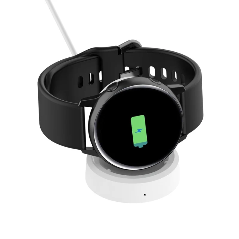 Plastik Samsung Galaxy Watch Active Drahtlos USB Ladestation