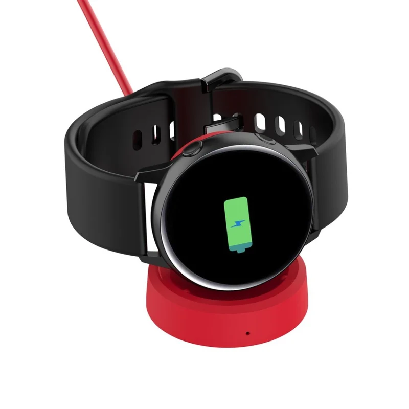 Plastik Samsung Galaxy Watch Active Drahtlos USB Ladestation