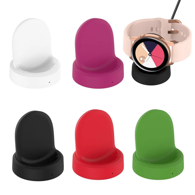 Plastik Samsung Galaxy Watch Active Drahtlos USB Ladestation