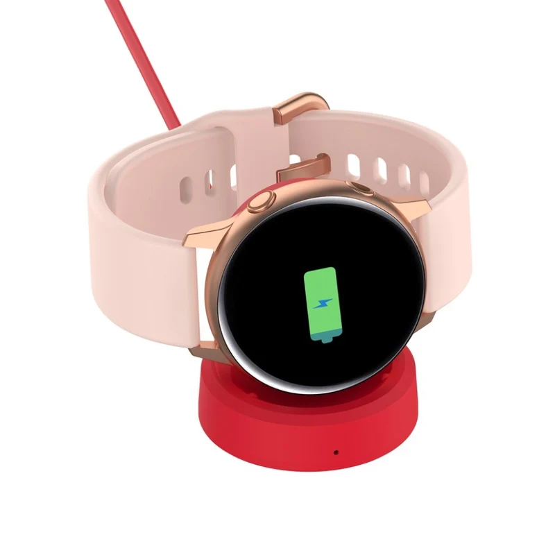 Plastik Samsung Galaxy Watch Active Drahtlos USB Ladestation