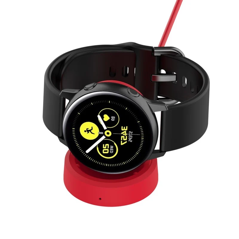 Plastik Samsung Galaxy Watch Active Drahtlos USB Ladestation