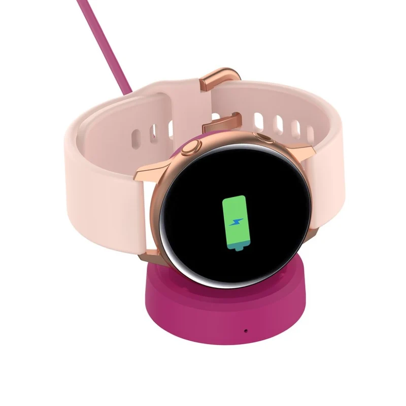 Plastik Samsung Galaxy Watch Active Drahtlos USB Ladestation