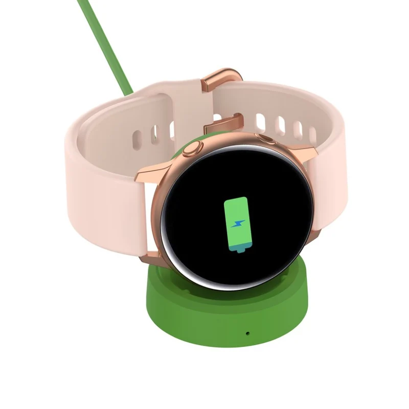 Plastik Samsung Galaxy Watch Active Drahtlos USB Ladestation