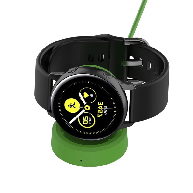 Plastik Samsung Galaxy Watch Active Drahtlos USB Ladestation