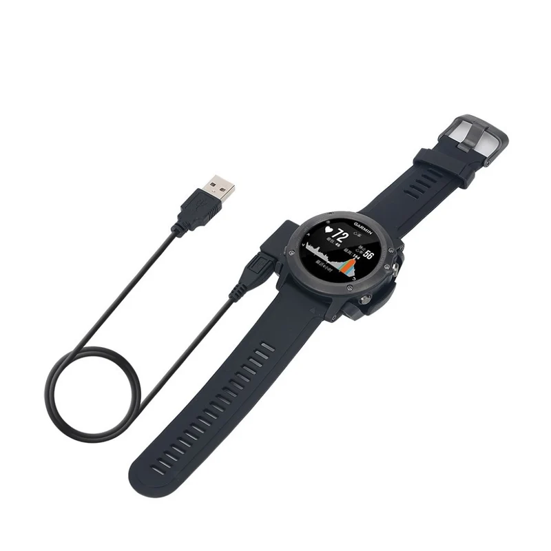 1m Plastik Garmin Quatix 3 / Garmin Fenix 3 USB Ladekabel