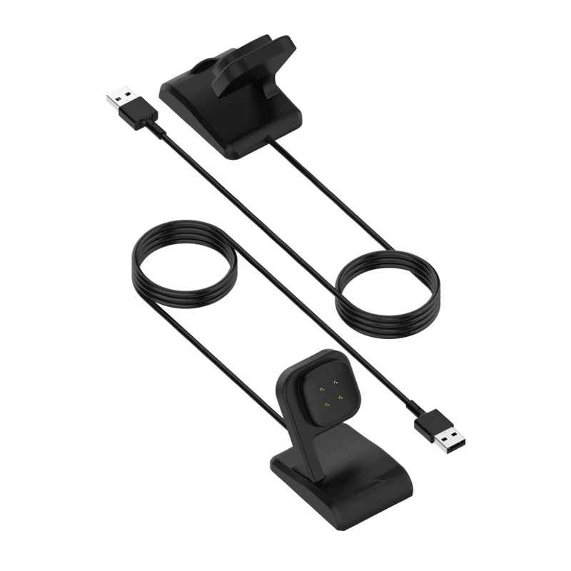 1m Plastik Fitbit Versa 3 / Fitbit Sense 1 USB Ladestation