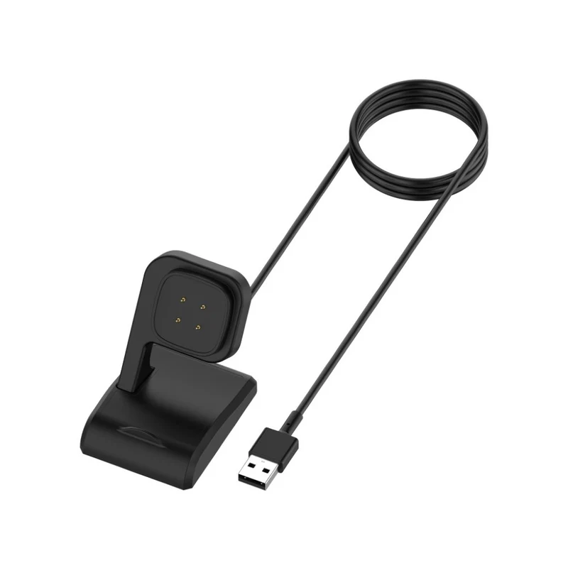 1m Plastik Fitbit Versa 3 / Fitbit Sense 1 USB Ladestation