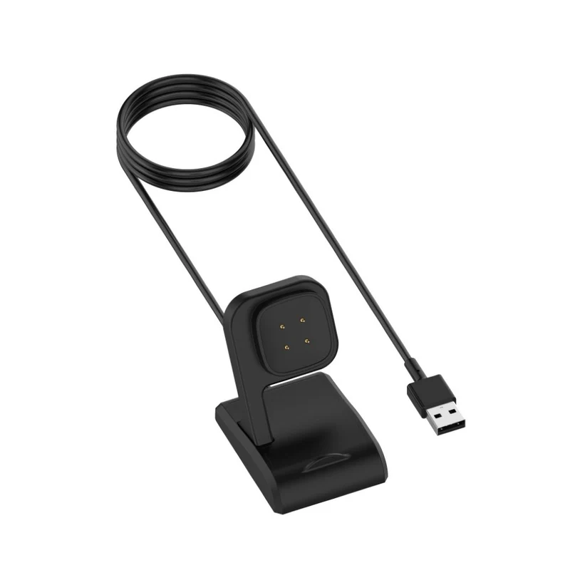 1m Plastik Fitbit Versa 3 / Fitbit Sense 1 USB Ladestation