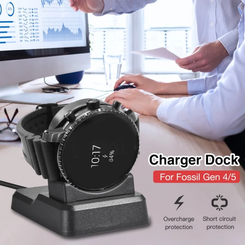 1m Plastik Smartwatch USB Ladestation