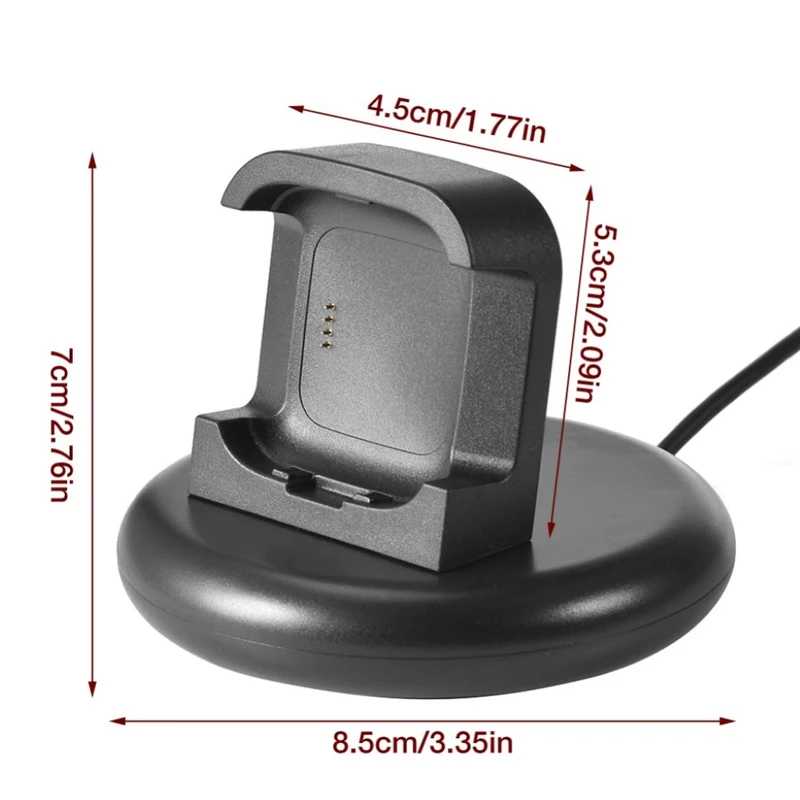 Plastik Fitbit Versa 2 Ladestation