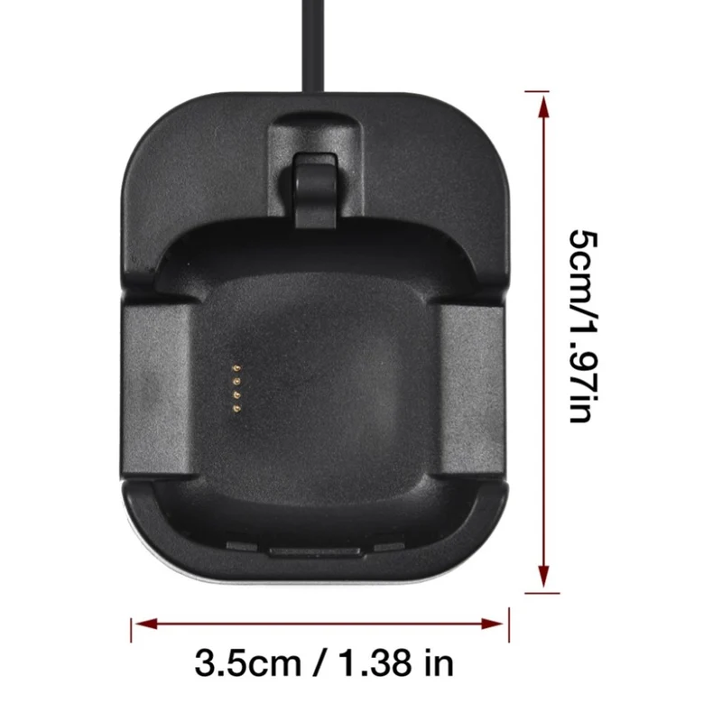 Plastik Fitbit Versa 2 USB Ladestation