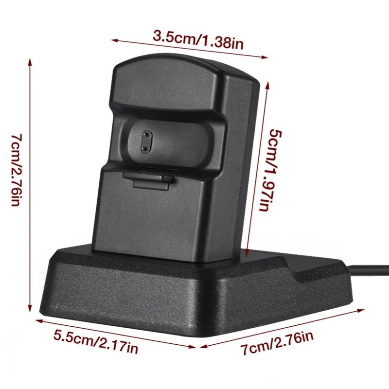 Plastik Fitbit Inspire 1 Ladestation
