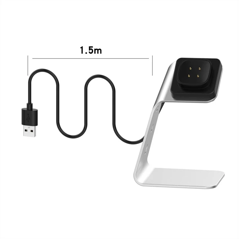 Metall Fitbit Versa 3 USB Ladekabel