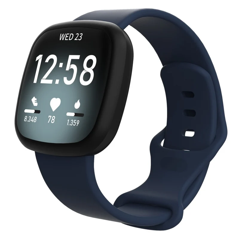 Auffallend schön Universell Fitbit Silikon / TPU armband - Größe: L