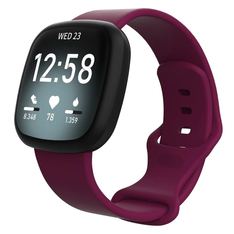 Auffallend schön Universell Fitbit Silikon / TPU armband - Größe: L