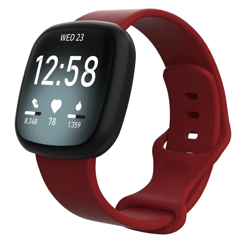 Auffallend schön Universell Fitbit Silikon / TPU armband - Größe: L