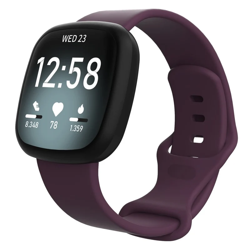 Auffallend schön Universell Fitbit Silikon / TPU armband - Größe: L