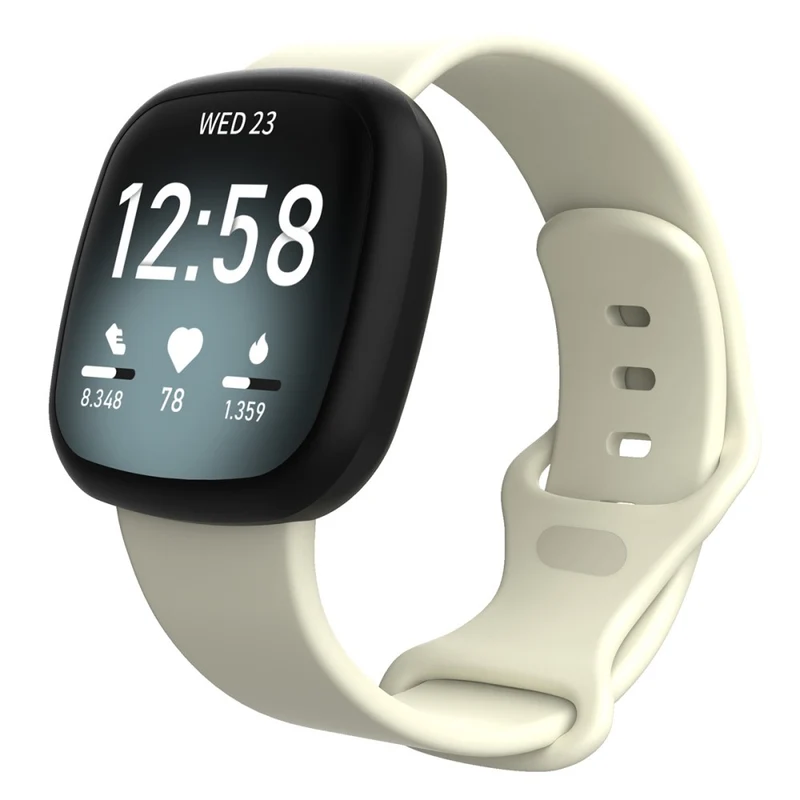 Auffallend schön Universell Fitbit Silikon / TPU armband - Größe: L
