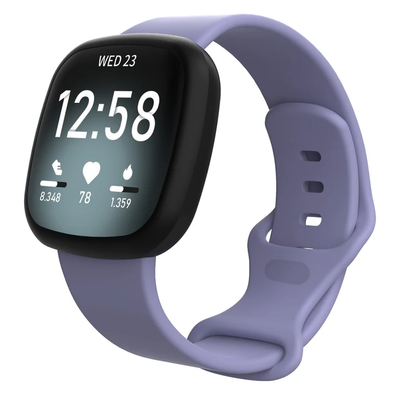 Auffallend schön Universell Fitbit Silikon / TPU armband - Größe: L