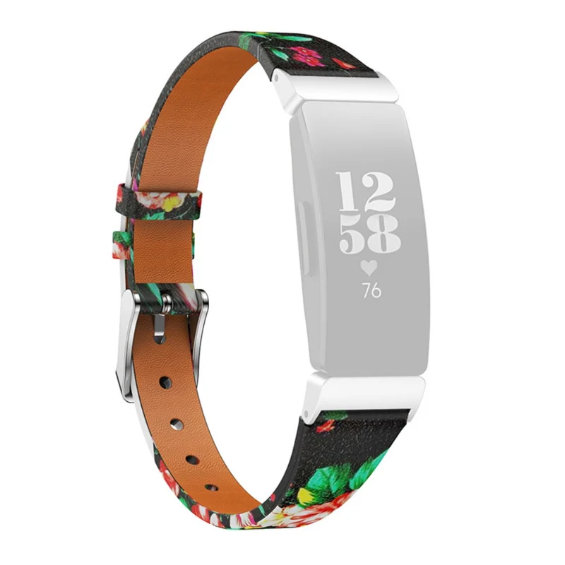 Stark Fitbit Ace 2 / Fitbit Inspire Echtes Leder armband