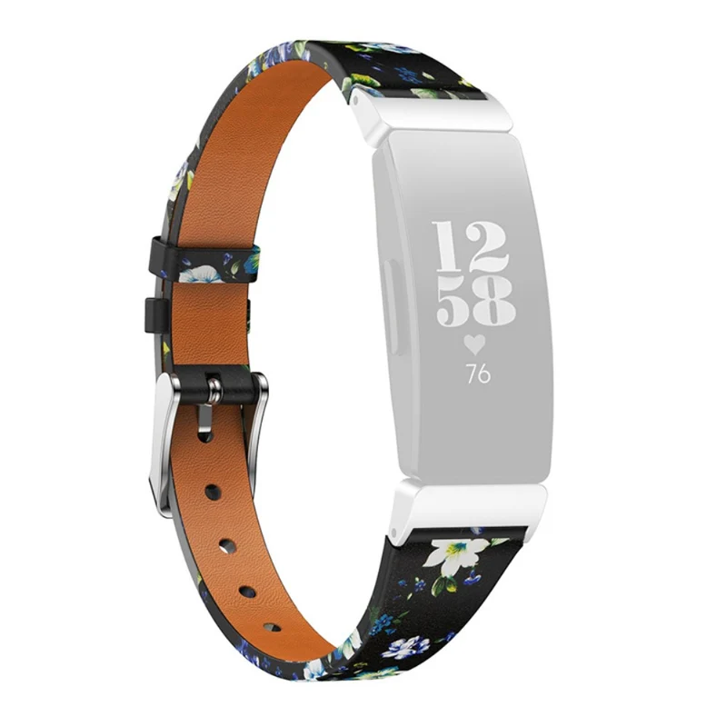 Stark Fitbit Ace 2 / Fitbit Inspire Echtes Leder armband