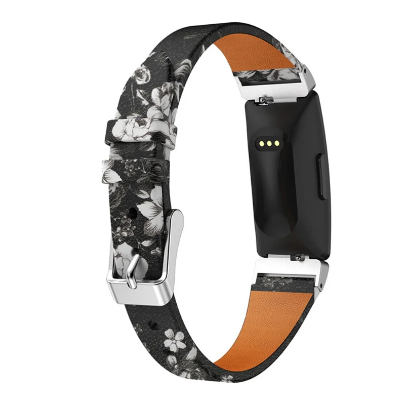 Stark Fitbit Ace 2 / Fitbit Inspire Echtes Leder armband