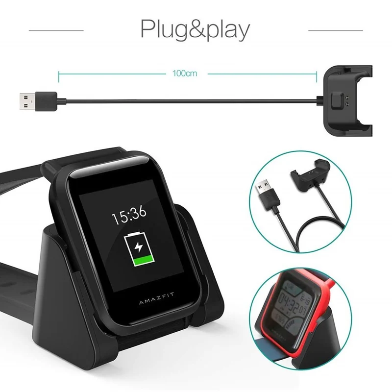 Plastik Amazfit Bip Lite / Amazfit Bip 1 Ladestation