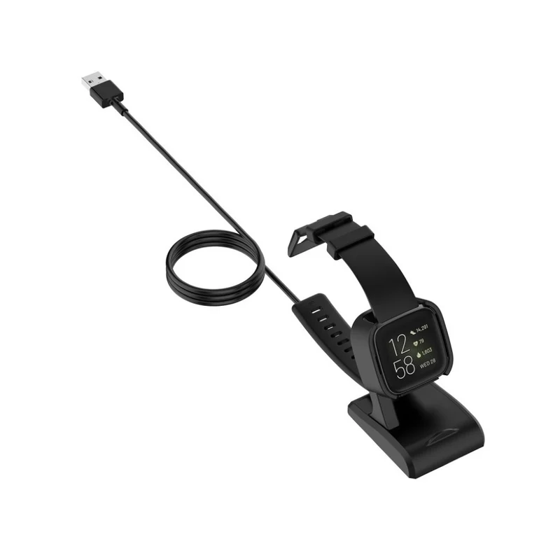 Plastik Fitbit Versa 2 Ladestation