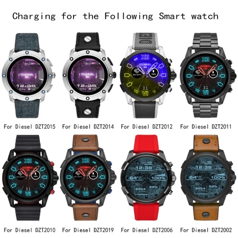 Plastik Diesel Smartwatch USB Ladestation