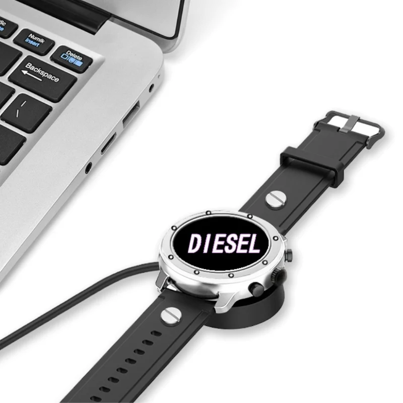Plastik Diesel Smartwatch USB Ladestation