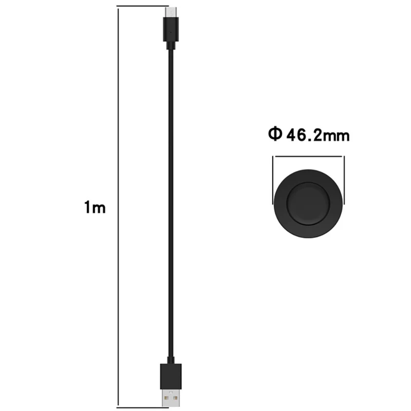 1m Plastik Xiaomi Watch S1 Drahtlos Magnetisch Ladekabel