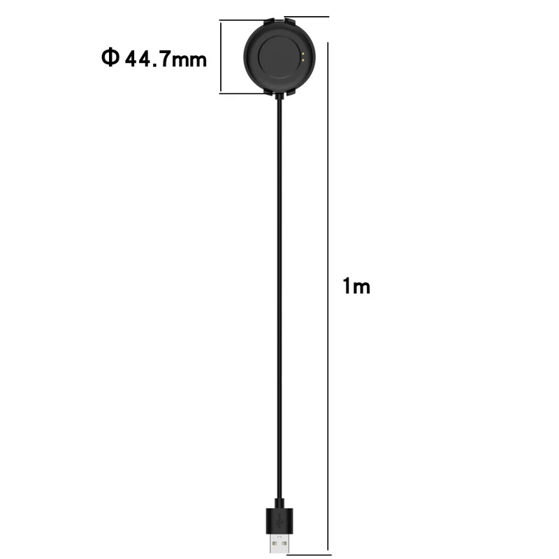 1m Plastik TicWatch GTK USB Ladekabel