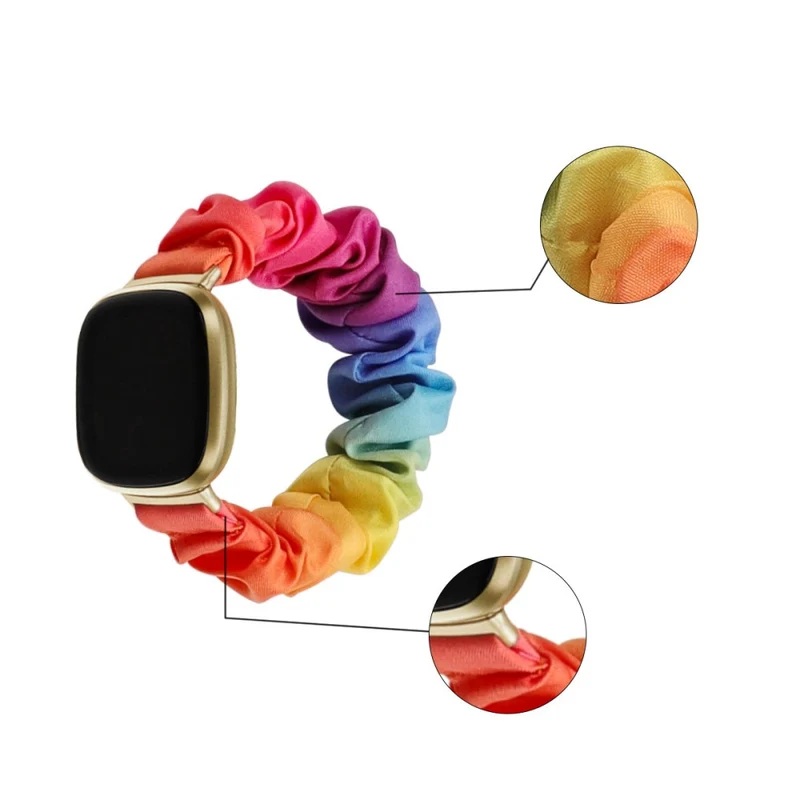 Auffallend schön Universell Fitbit Textil / Nylon armband