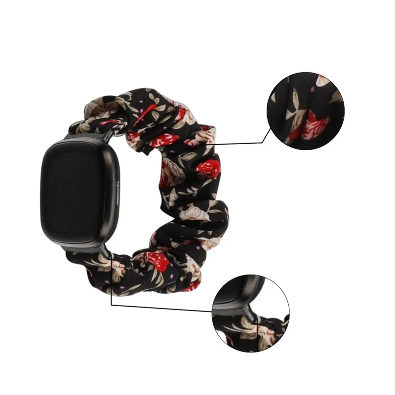 Auffallend schön Universell Fitbit Textil / Nylon armband