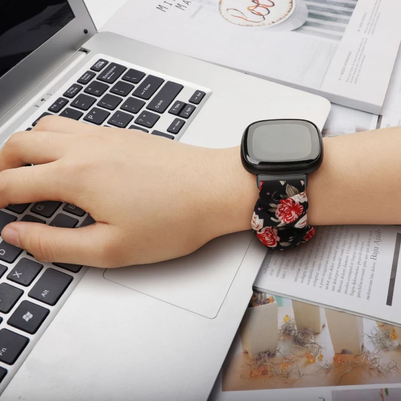 Auffallend schön Universell Fitbit Textil / Nylon armband