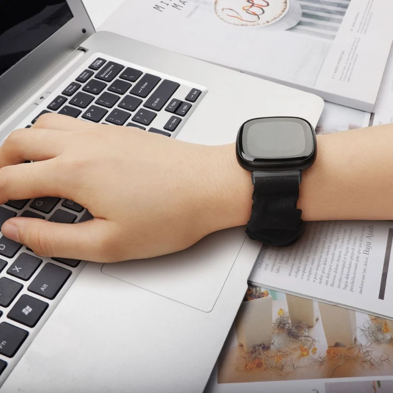 Auffallend schön Universell Fitbit Textil / Nylon armband