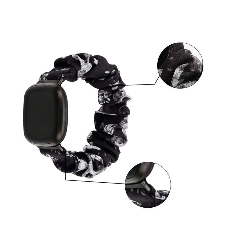 Auffallend schön Universell Fitbit Textil / Nylon armband